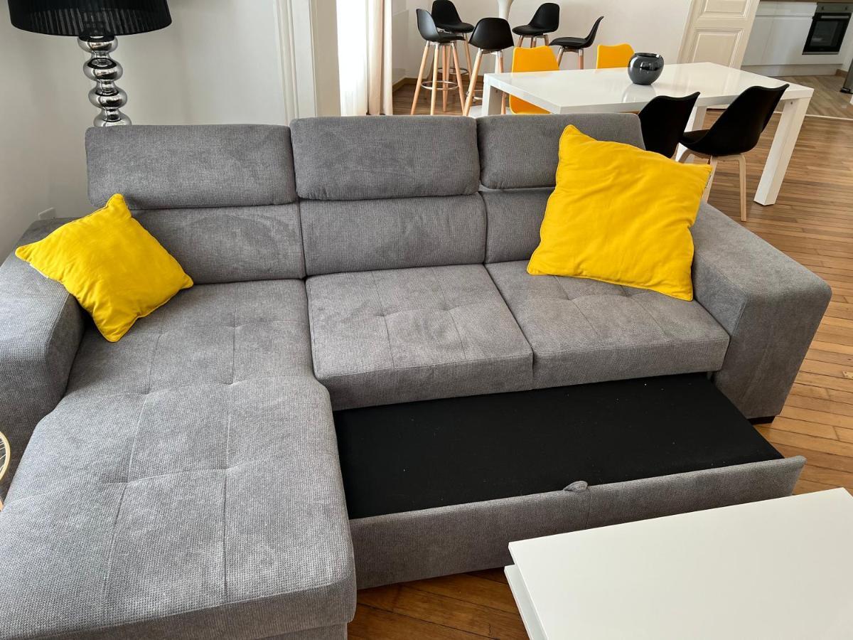 Chic Appartement Type 4 / Parking Prive Reims Extérieur photo